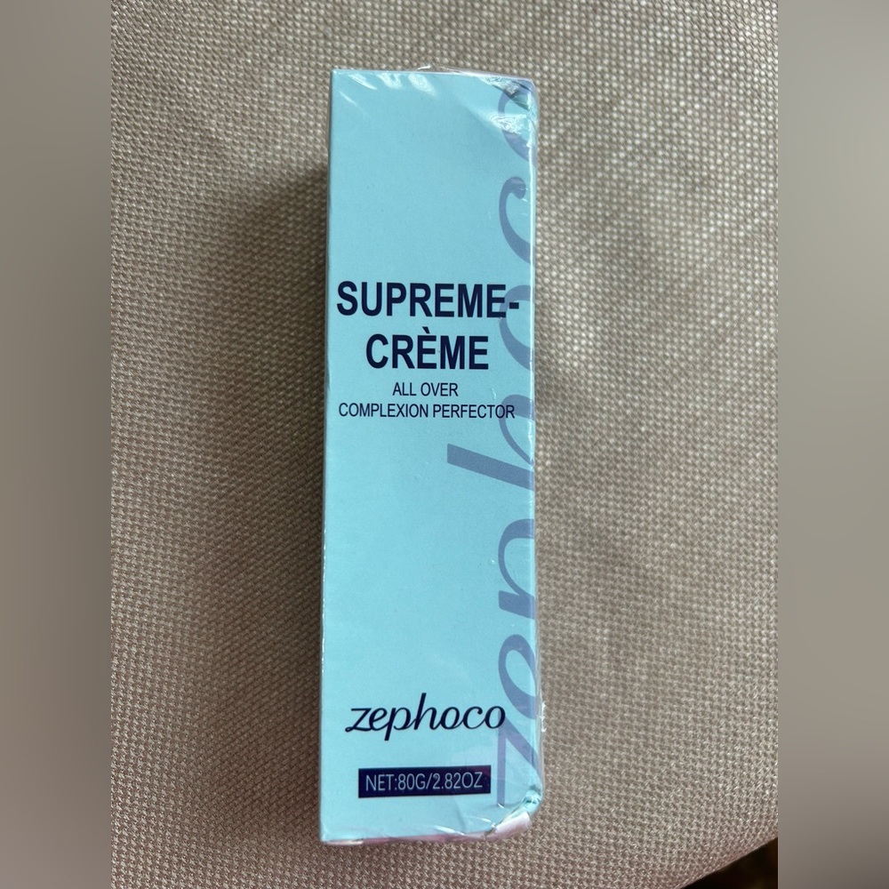 Zephoco Supreme Cream All-Over Complexion Perfector Light Ivory White New